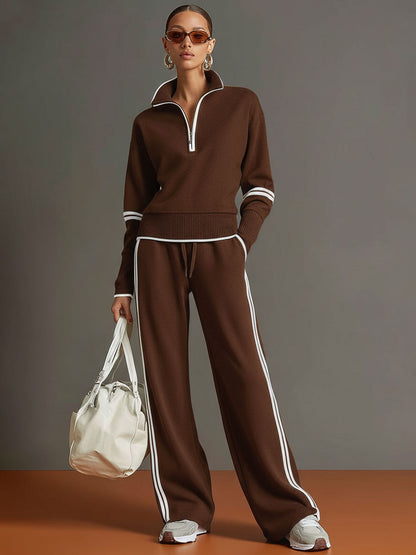 Marieta – Sudadera y pantalones de pierna ancha