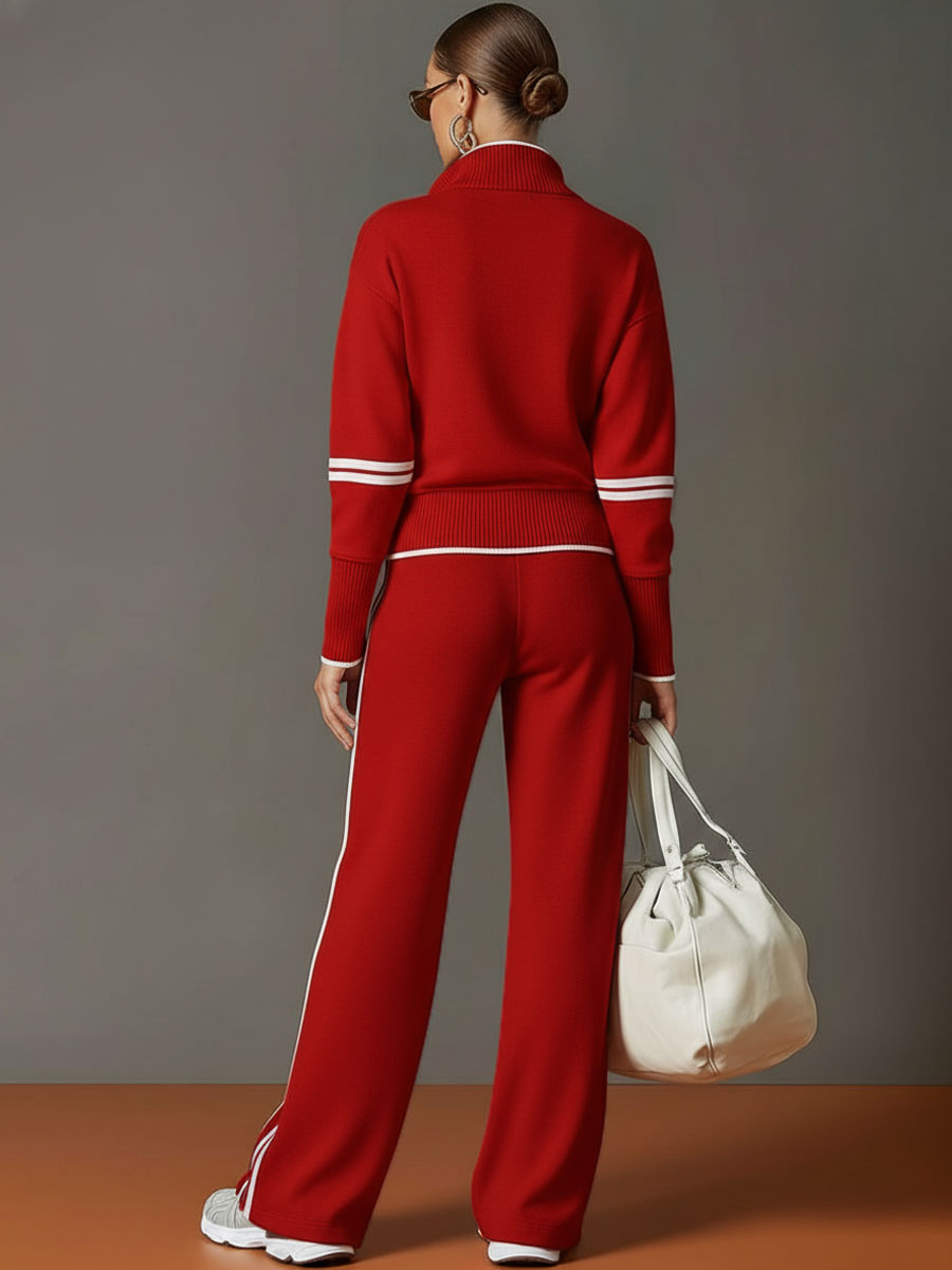 Marieta – Sudadera y pantalones de pierna ancha
