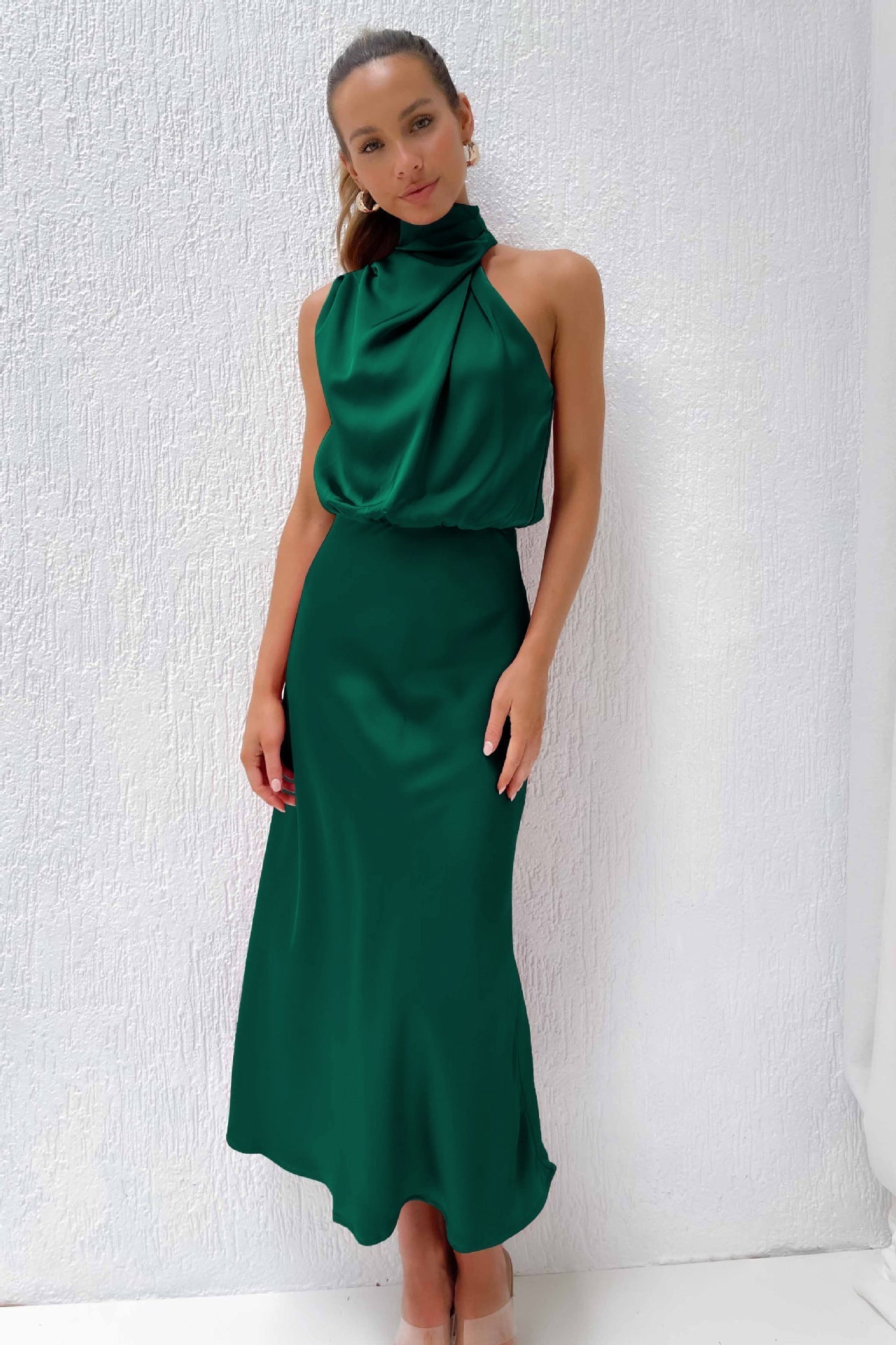 Violeta™ | Vestido drapeado Sahara