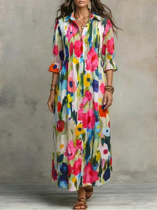 Zaria™ | Vestido largo bohemio y elegante