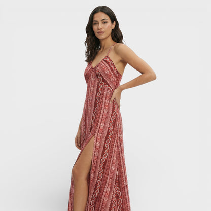 Sira™ | Vestido largo bohemio con estampado étnico