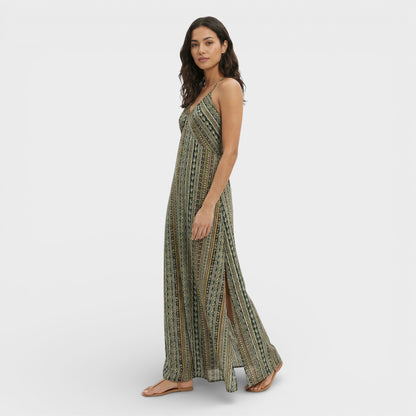 Sira™ | Vestido largo bohemio con estampado étnico