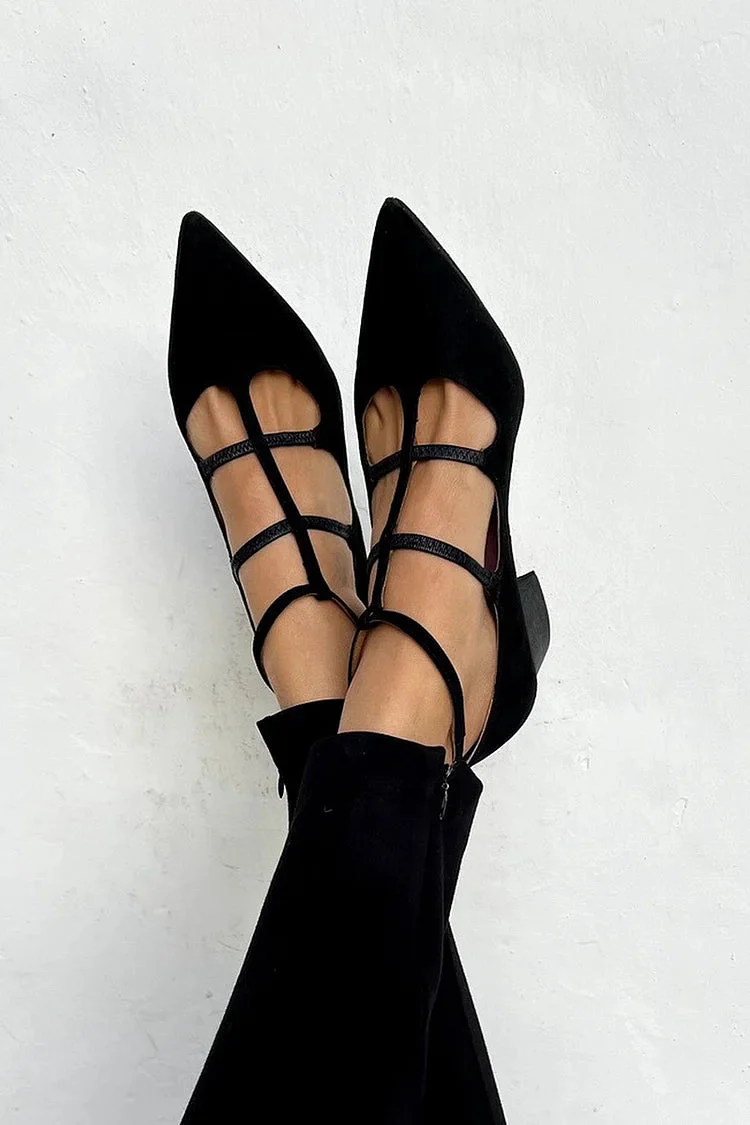 Aza™ | Tacones elegantes con tiras