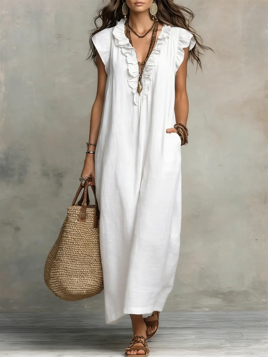 Camelia™ | Vestido largo bohemio