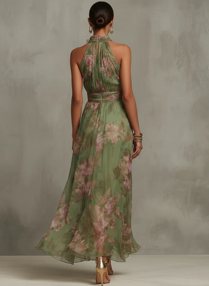 Sofía | Elegante vestido de Primavera con Estampado Floral