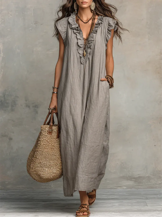Camelia™ | Vestido largo bohemio