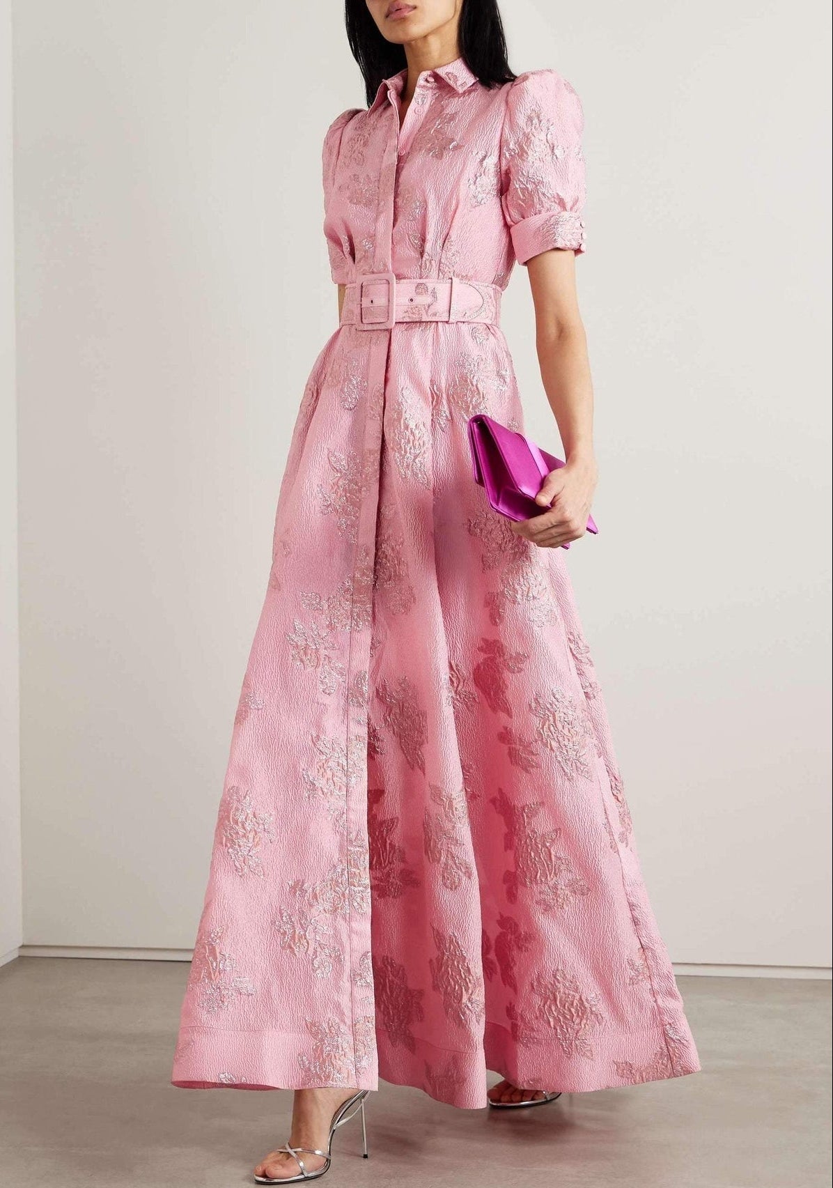 Maria™ | Vestido globo de manga corta